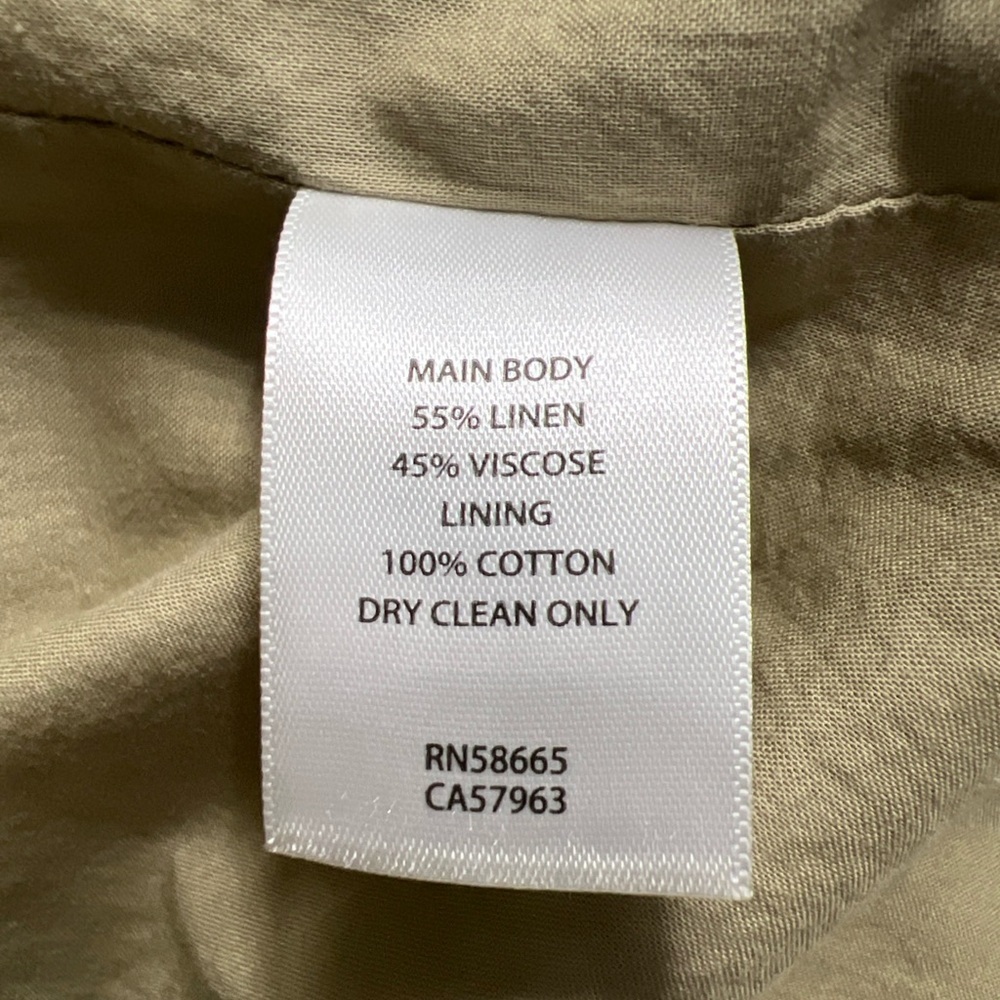 TREASURE & BOND Olive Green Blazer Jacket - Picture 8 of 9